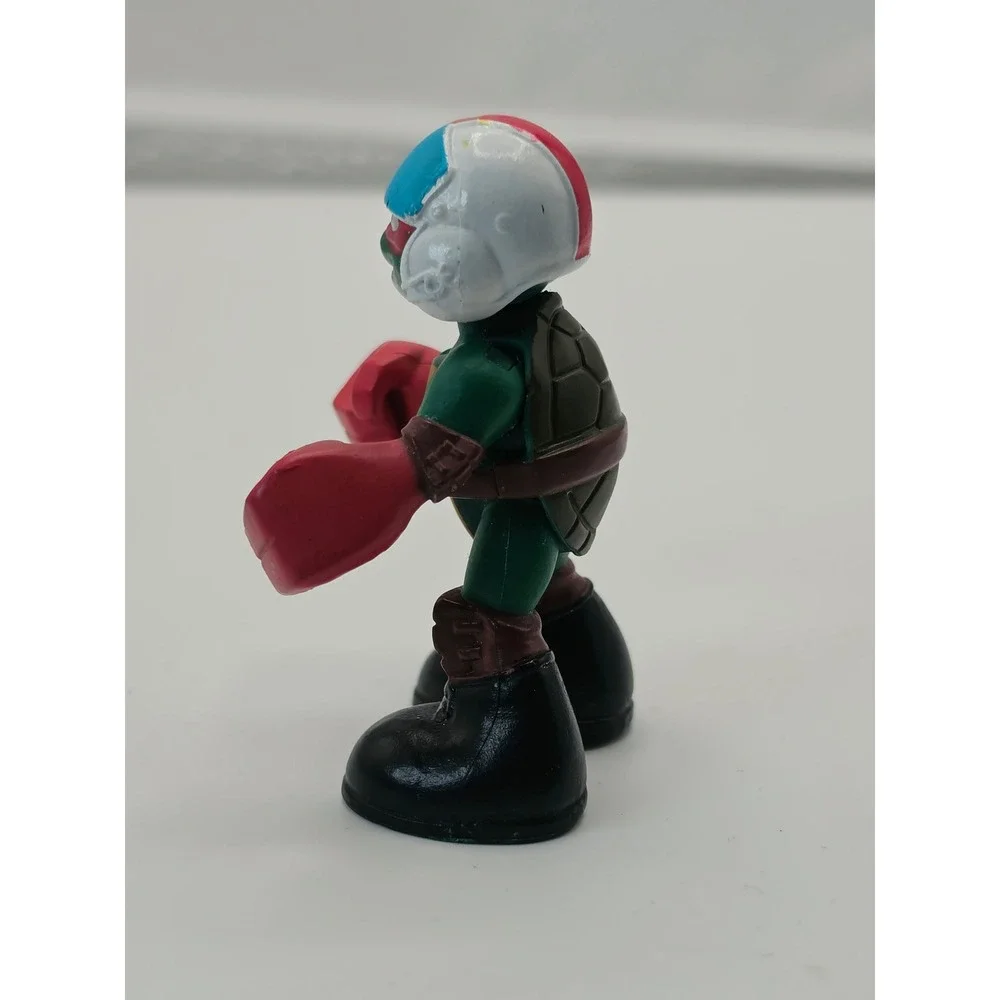 TMNT Half-Shell Heroes Raphael Figure Red Gloves Helmet 2014 Playmates